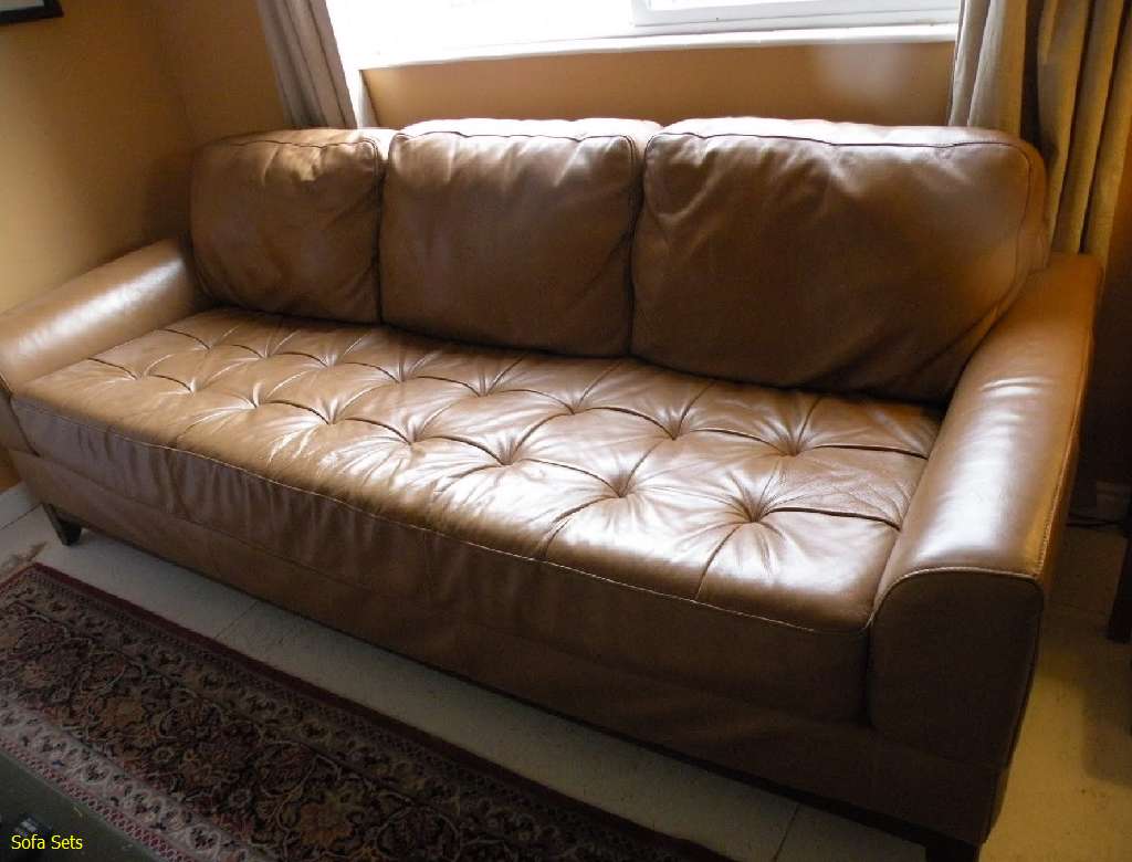 Shop Vintage leather sofa-armchairs / Leolux / 1970s on CROWDYHOUSE - Used Leather Sofa For Sale Singapore