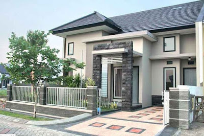 Contoh model desain rumah idaman 