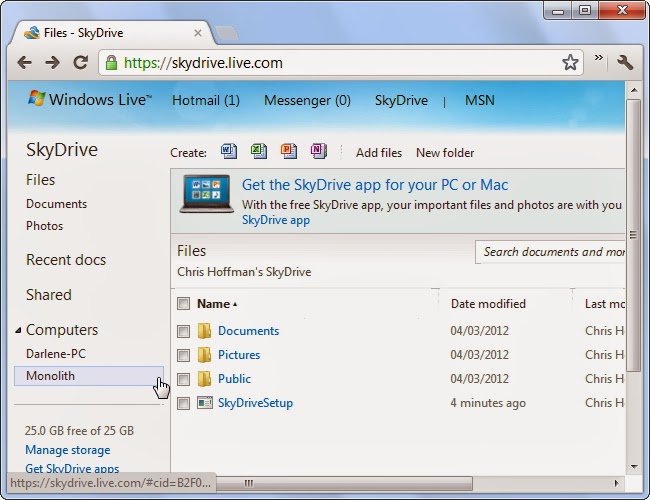 كيفية مزامنة ملفاتك باستخدام خدمة SkyDrive