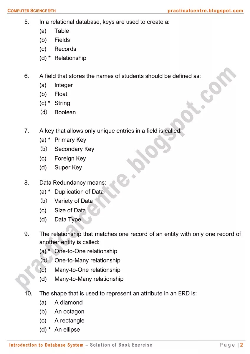 introduction-to-database-system-solution-of-book-exercise-2