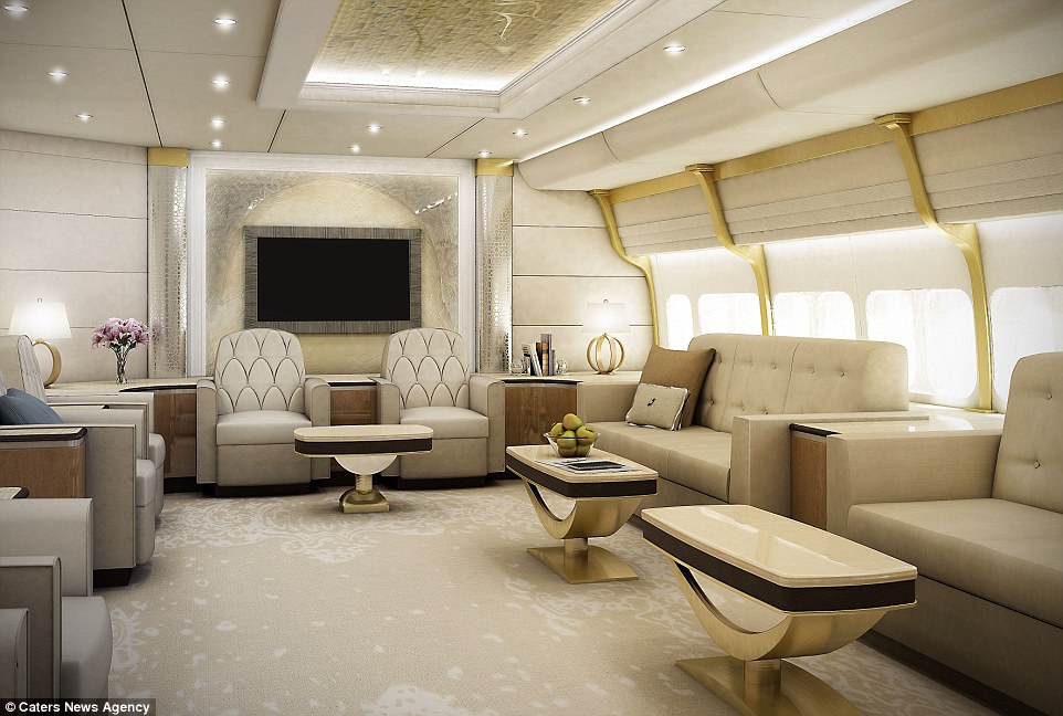PHOTOS: Billionaire Just Spent $627 Million Pimping Out A Boeing-747. When I Saw The Inside? RIDICULOUS.