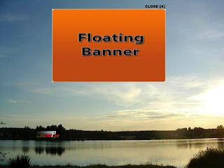 Cara Pasang Banner Floating di Bawah Blog