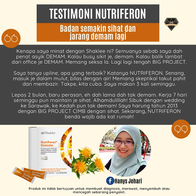 NUTRIFERON BANTU TINGKATKAN IMUNISASI BADAN