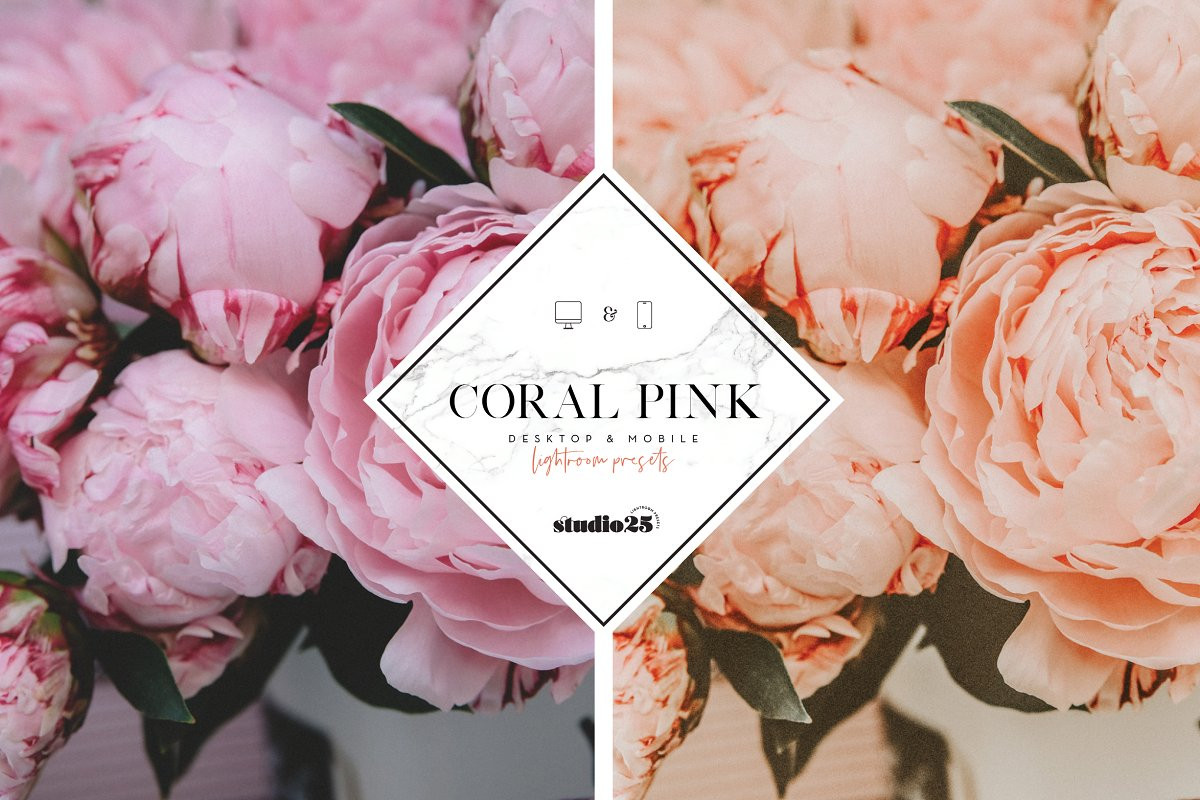 [Chia sẻ Preset Free] Coral Pink Lightroom Preset