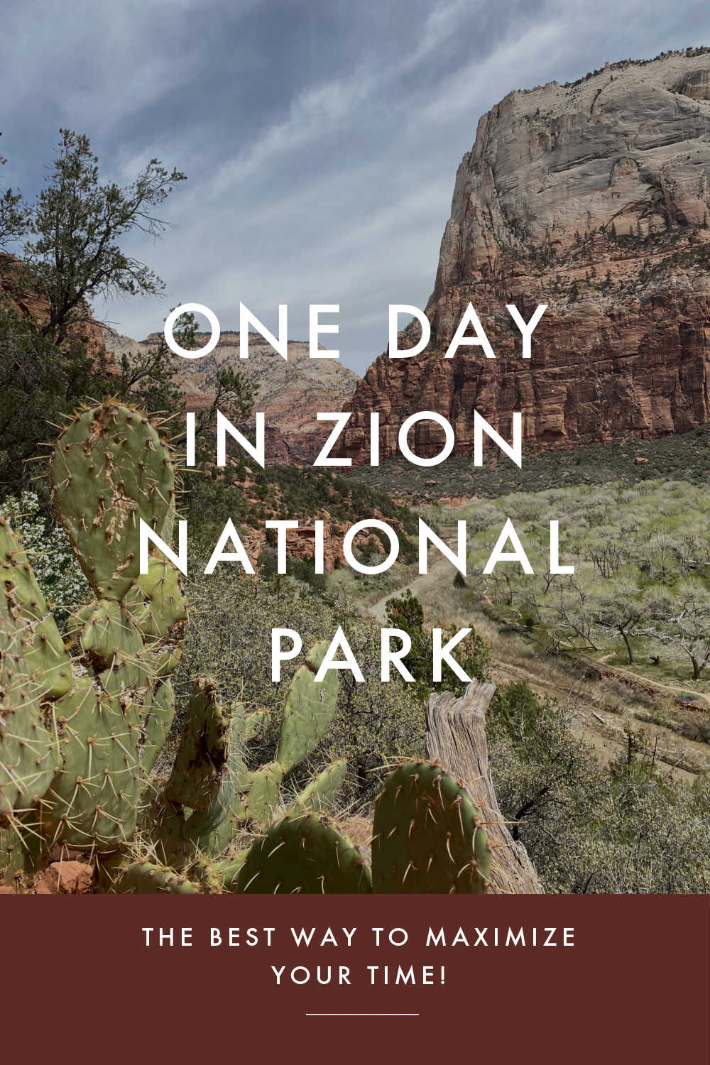 ONE DAY ZION NATIONAL PARK