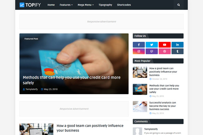 How To Setup Topify Blogger Template