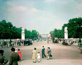 Raras fotografías de Londres a color 1943 - 1945