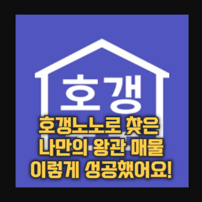 호갱노노로 찾은 나만의 왕관 매물