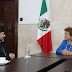 La alcaldesa María Fritz Sierra recibe la visita de arzobispo ortodoxo