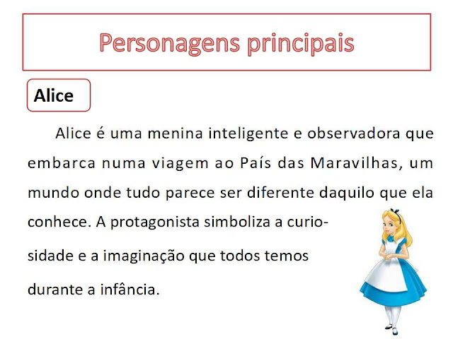 Personagens Alice