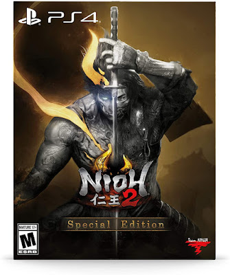 Nioh 2 Game Cover Ps4 Special Edition