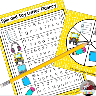 Help your students learn letter identification and sounds in a game like way with a partner or small group.