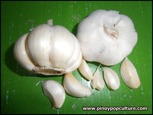 Allium sativum, bawang, Philippine cuisine