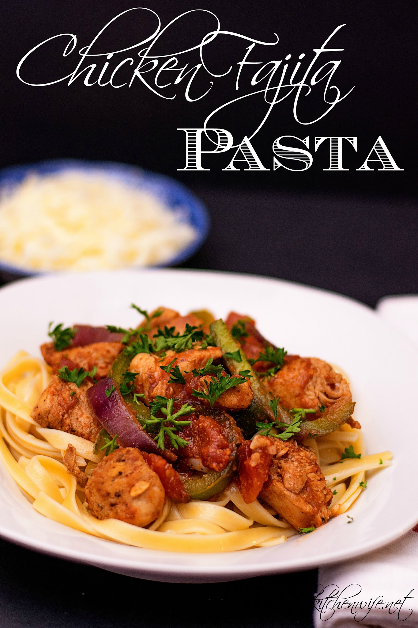 Chicken Fajita Pasta Recipe