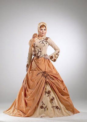 2011 Hijab Wedding Dresses