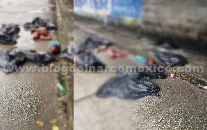 Fotos: "Puro Guadalajara!" Así esta la guerra por el Huachicol, dejan Narcomensaje con descuartizado en Cárdenas; Tabasco