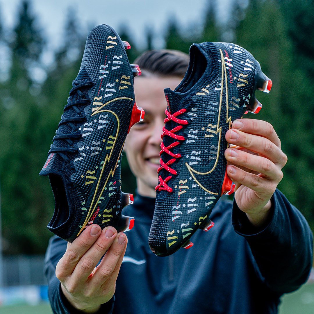 Designed By YouTuber: Vinícius Júnior to Wear Custom Nike Mercurial Boots in Champions League Final? - Footy