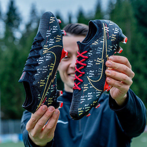 Pegajoso detección cura Designed By YouTuber: Vinícius Júnior to Wear Custom Nike Mercurial Boots  in Champions League Final? - Footy Headlines