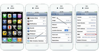  merupakan salah satu cara yang penting untuk Anda ketahui jikalau Anda ingin membeli iPhone 4 Tips Cara Cek IMEI iPhone Super Mudah