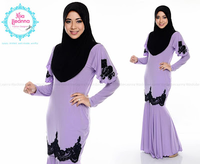 Flowy Modern Mermaid - Light Purple