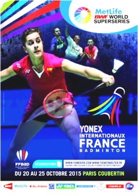 Jadwal Lengkap Finals Yonex French Open Super Series 2015