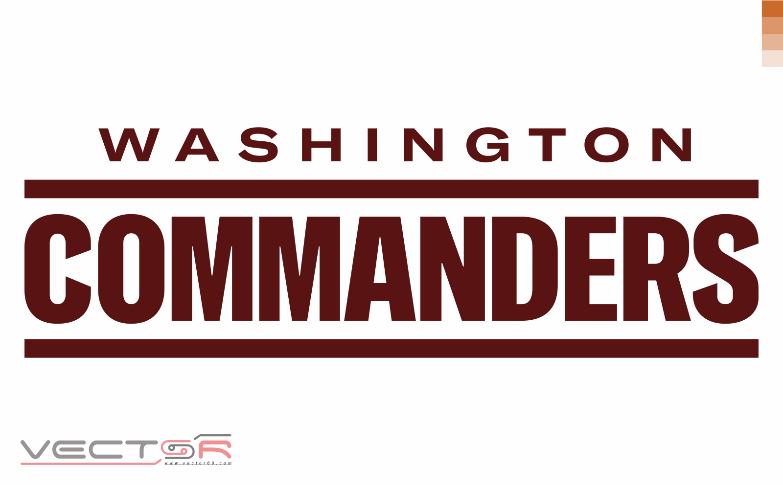 Washington Commanders Wordmark - Download Vector File AI (Adobe Illustrator)