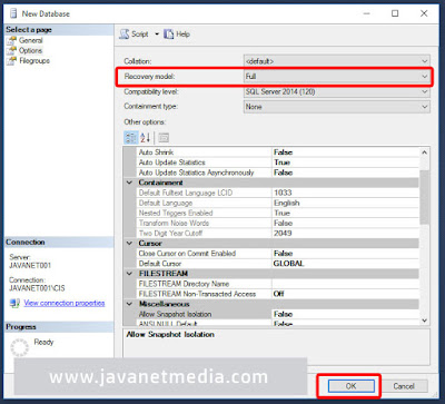 Cara Mudah Membuat Database dan Tabel SQL Server 2014