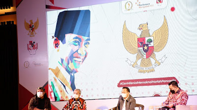 Parlemen Mengabdi 2021 : Pembudayaan Pancasila di Sektor Pendidikan Untuk Melahirkan Generasi Indonesia Emas