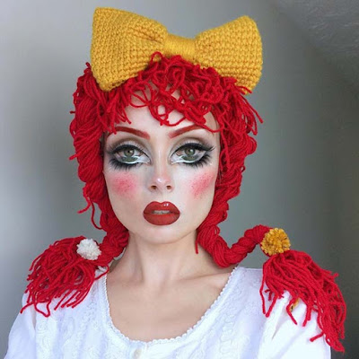 23 Amazing Halloween Scarecrow Doll Makeup Ideas For Attractive Look