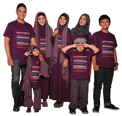 45 Desain Baju Muslim Keluarga Untuk Lebaran 2019 Update 