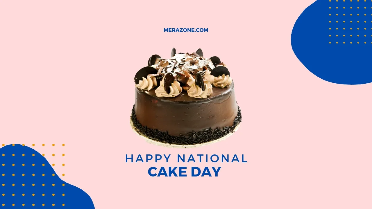 National Cake Day Image Poster
