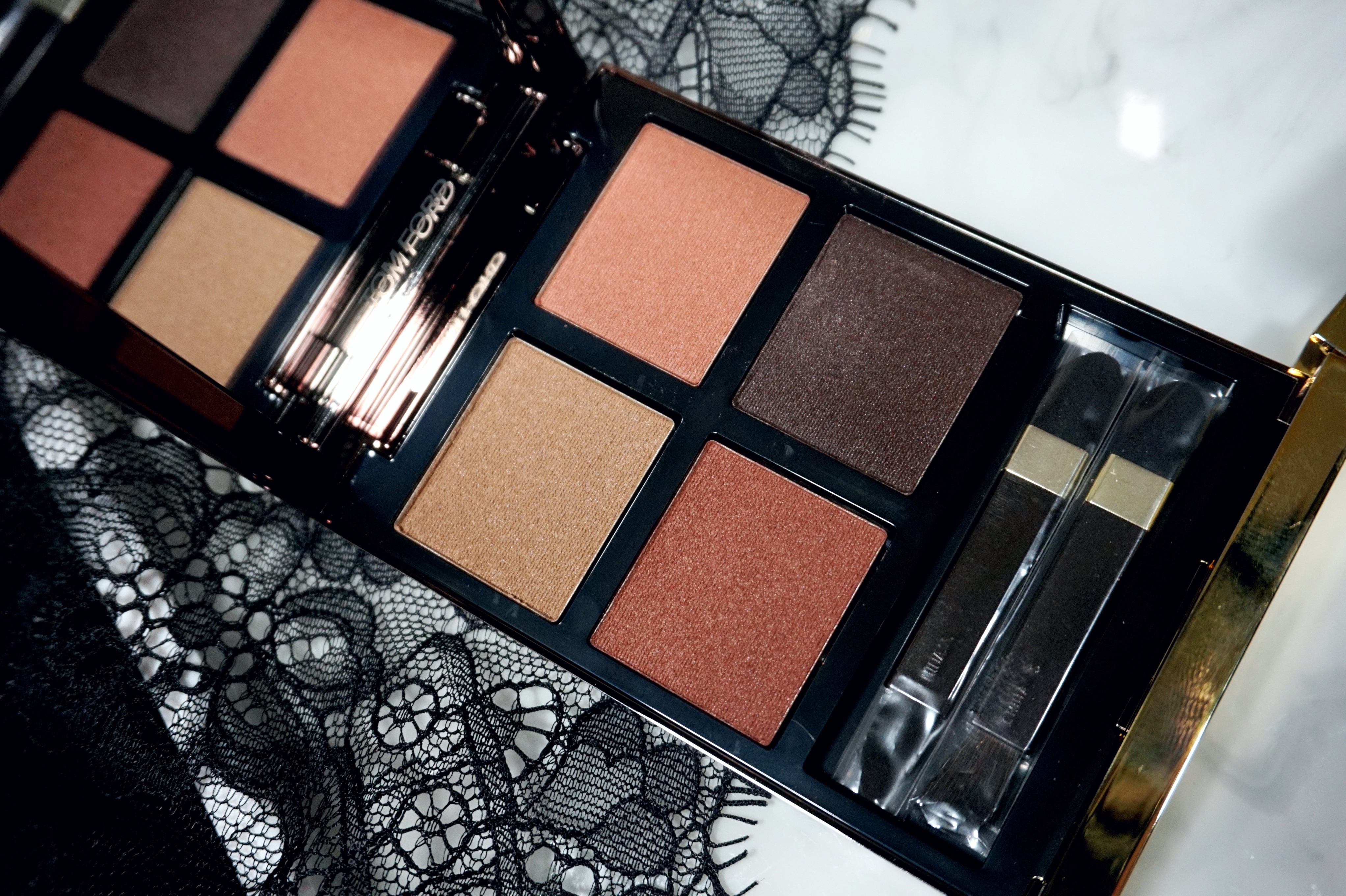Tom Ford Eye Color Crème Eyeshadow Quad Review and Swatches