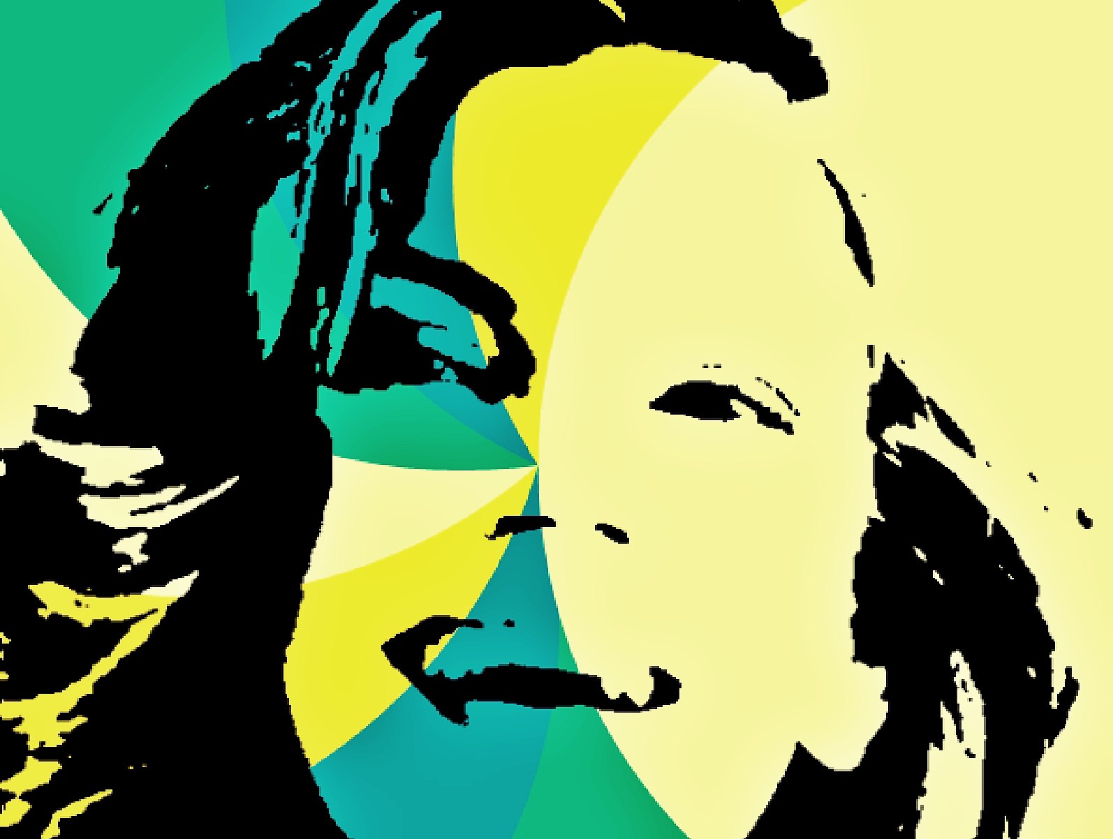 Gambar Wallpaper Pop Art Keren Terbaru Supermodel Tema Kekinian