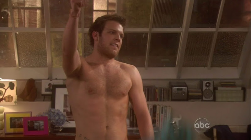 Jake Lacy Shirtless on Better With You s1e04