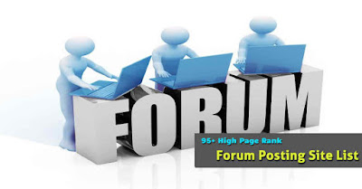 Top High PR Forum Posting Site List 