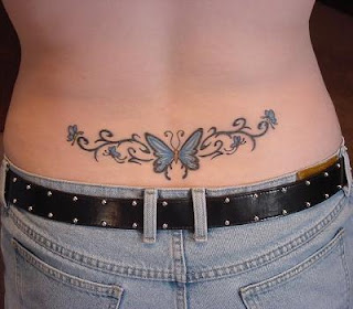 Lower Back Butterfly Tattoos Picture 1