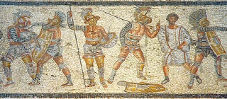 Gladiadores (mosaico)
