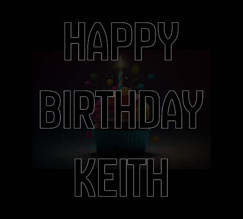 Happy Birthday Keith (Animated GIF)