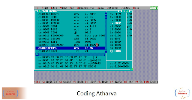 Program to find count of positive number from array in 8086 Microprocessor