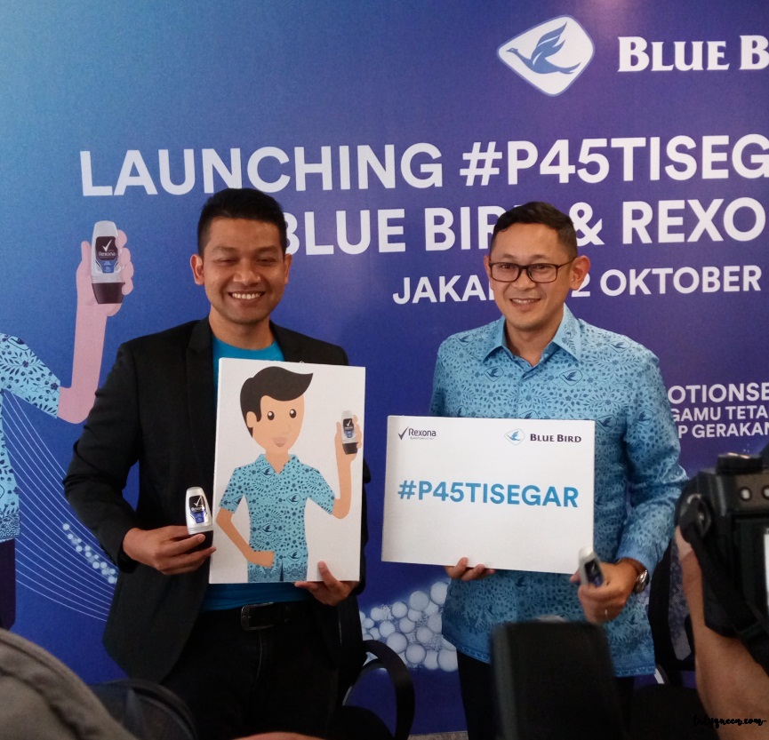 Launching P45TISEGAR Blue Bird dan Unilever