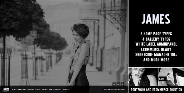 James The Next Generation Wordpress Theme Free Download by ThemeForest.