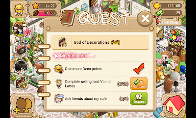 LINE I LOVE COFFEE QUEST: God Of Decorations 2/9