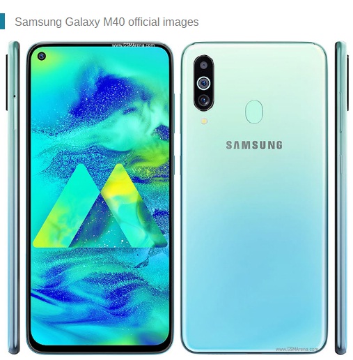 Samsung Galaxy M40 Full Specifications with Glaze Photos