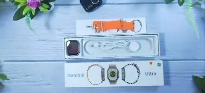 مراجعة ساعة ذكية شبيهة Apple watch  Serise 8 Ultra / بسعر مغري