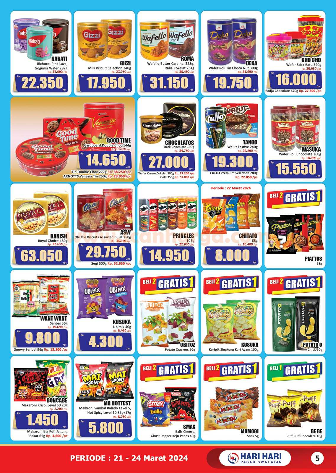 Katalog Promo JSM Hari Hari Swalayan 21 - 24 Maret 2024 5