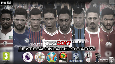 PATCH 2018 NEXT SEASON V3 PES 2017