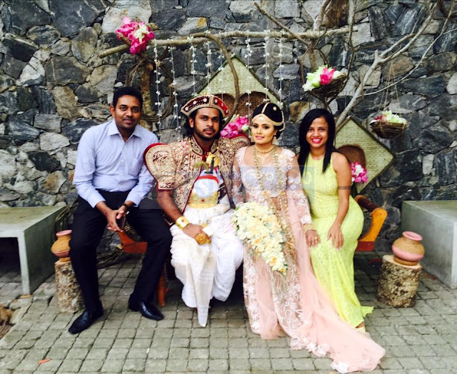 Geethika Rajapaksha Wedding Day