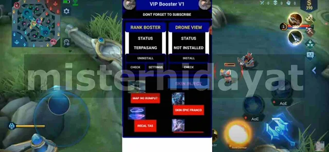 Apk Mod Rank Booster VIP V1.0 Mobile Legends Terbaru