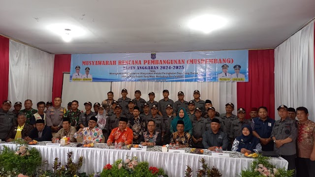 Musrenbang Kelurahan Bojongsari Baru, Ini Kata Camat Bojongsari: 