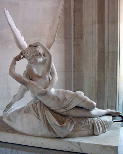 Psyche Revived by Cupid's Kiss by Antonio Canova, Musée du Louvre, Paris